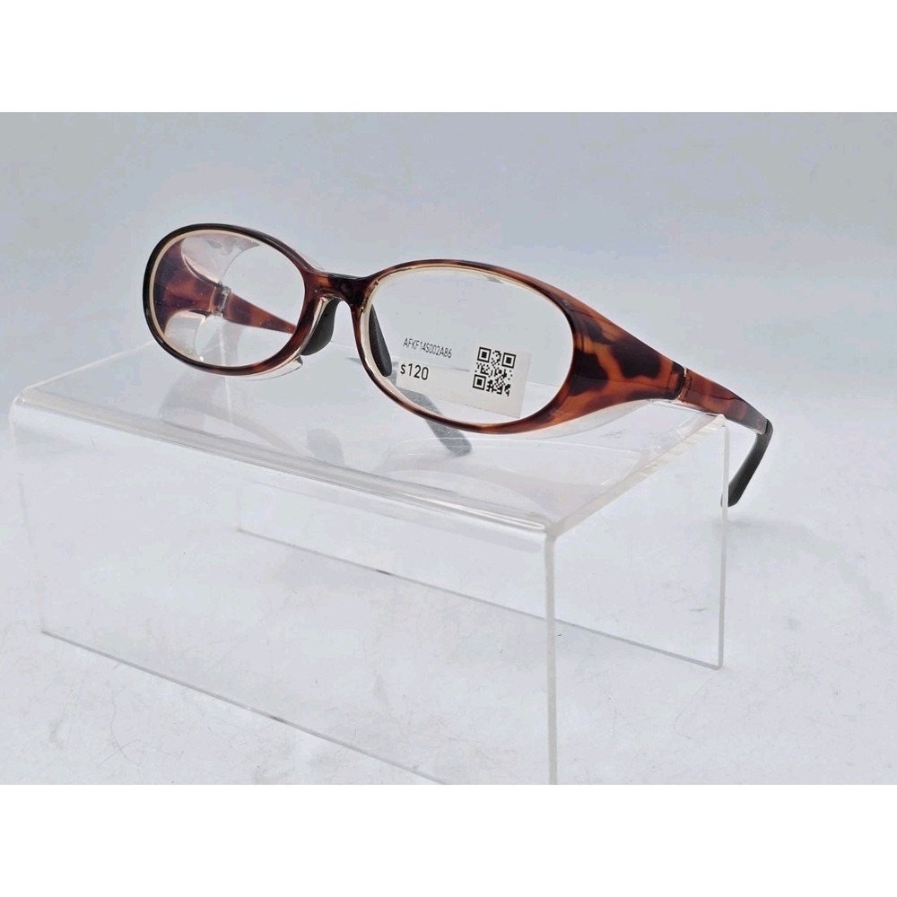 Jins Thick Tortoise Eyeglass Frames 54 - 16-122 - 31 AFKF14S0002A86 - SITS ASKEW